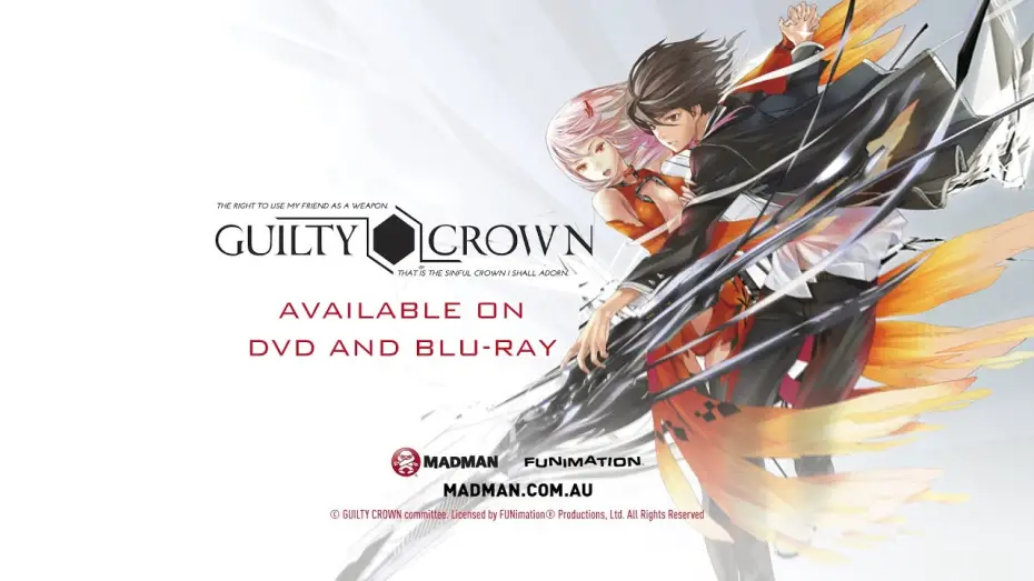 Видео к сериалу Вінець гріхів — Guilty Crown - Official Trailer