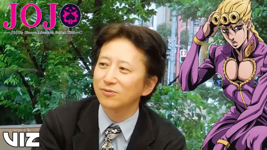 Відео до серіалу Неймовірні пригоди ДжоДжо — Araki Sensei Talks Golden Wind