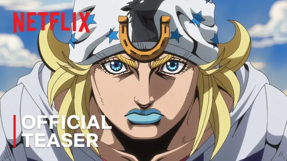 Відео до серіалу Неймовірні пригоди ДжоДжо — STEEL BALL RUN JoJo’s Bizarre Adventure Official Teaser [Subtitled]