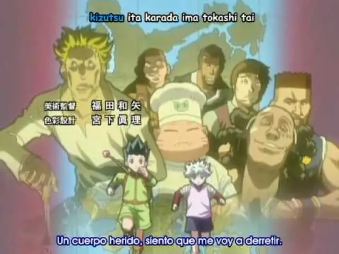 Відео до серіалу Мисливець x Мисливець — Opening 4 - Greed Island OVA
