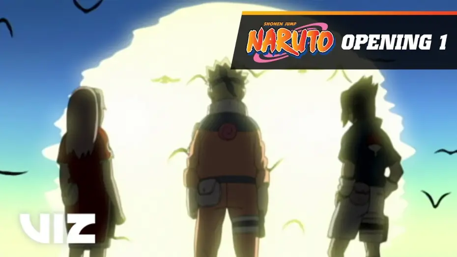 Відео до серіалу Наруто — Naruto | Opening 1 - R★O★C★K★S | VIZ