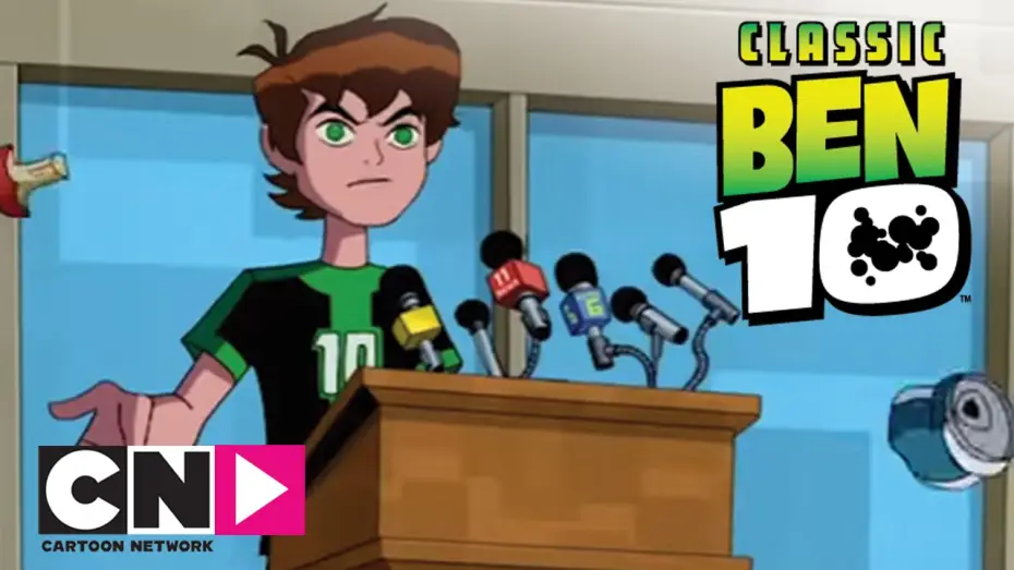 Відео до серіалу Бен 10: Омніверс — Les manifestants | Classic Ben 10 | Cartoon Network