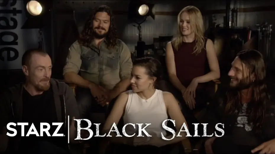 Відео до серіалу Чорні вітрила — Black Sails | The Cast Answer Your Questions | STARZ