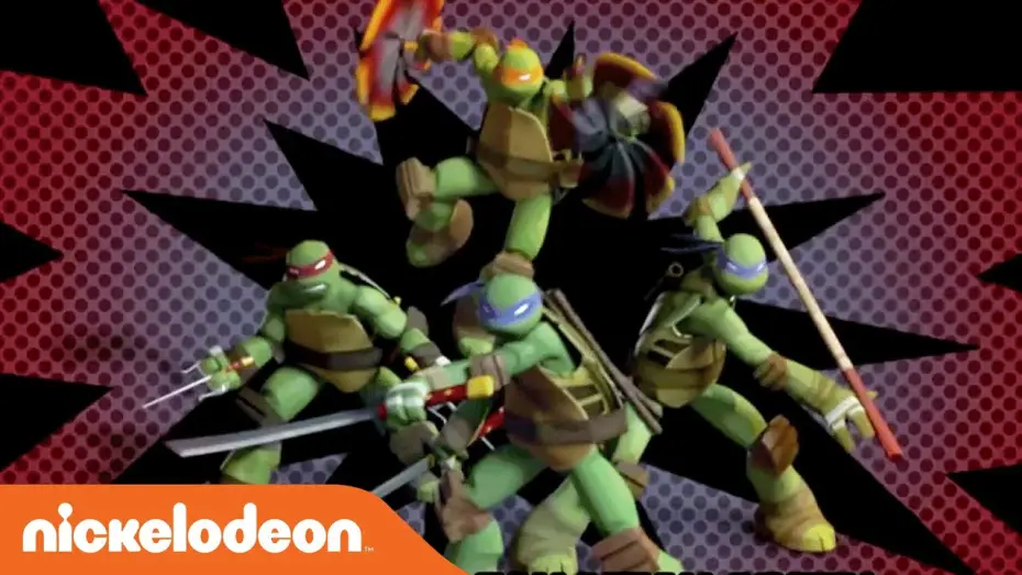 Відео до серіалу Черепашки Ніндзя — Teenage Mutant Ninja Turtles | Intro Theme Song (Karaoke Version) | Nick