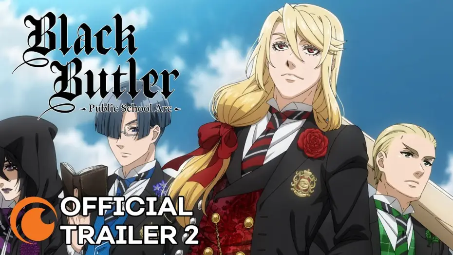Відео до серіалу Темний дворецький — Public School Arc Official Trailer 2 [Subtitled]