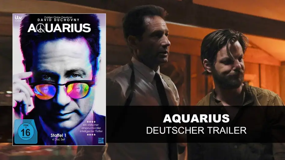 Відео до серіалу Водолій — Aquarius (Deutscher Trailer) | David Duchovny | HD | KSM