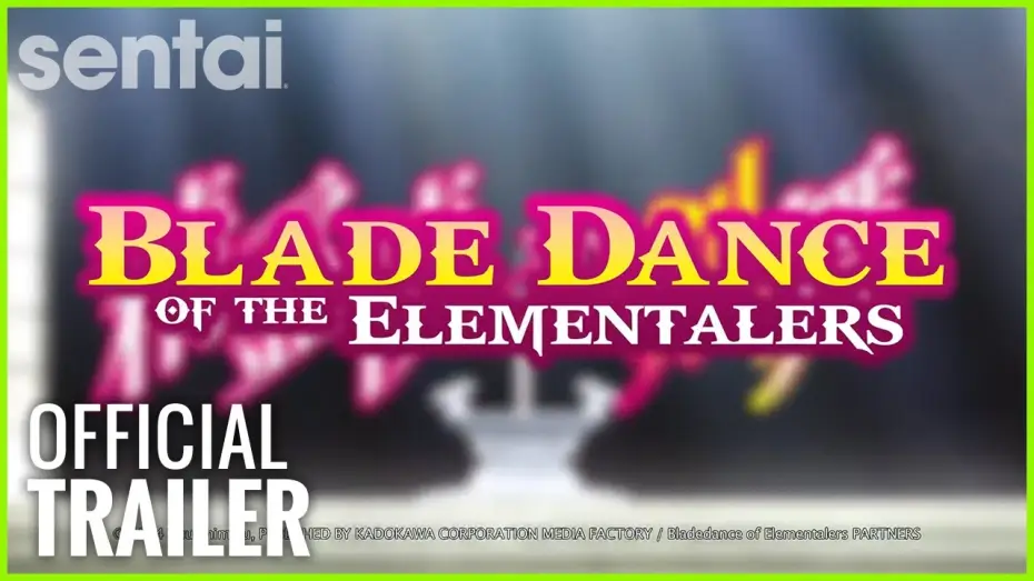 Відео до серіалу Танець клинків елементалістів — Blade Dance of the Elementalers Official Trailer