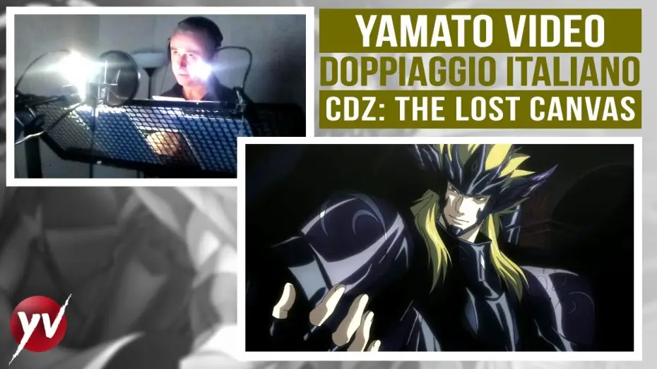 Відео до серіалу Святий воїн Сейя: Загублене полотно — Tony Sansone doppia Hypnos in Saint Seiya: The Lost Canvas - Anteprima Yamato Video