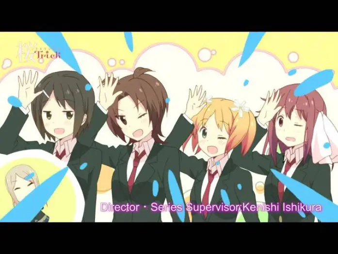 Відео до серіалу Витівки під сакурою — 【Animation】Sakura Trick (Trailer)【English subtitles】