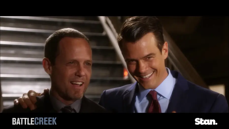 Відео до серіалу Батл Крик — Battle Creek (Trailer) - now streaming on Stan.