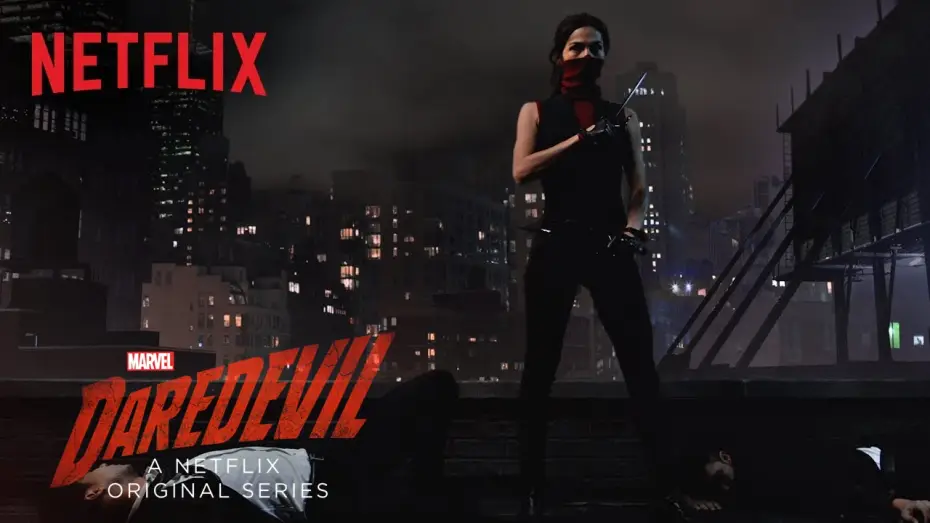 Видео к сериалу Шибайголова — Character Artwork: Elektra