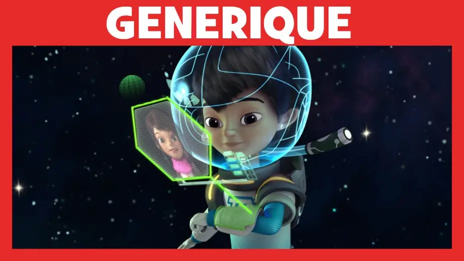 Відео до серіалу Майлз із майбутнього — Générique de Miles dans l'Espace - Disney Junior