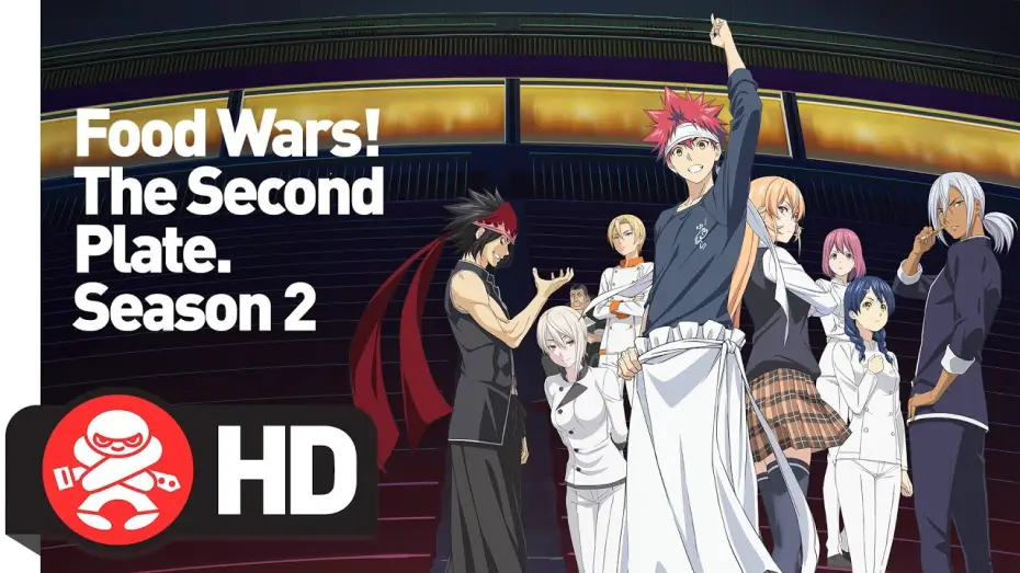 Відео до серіалу Кулінарні поєдинки Соми — Food Wars: The Second Plate! Complete Season 2 - Official Trailer