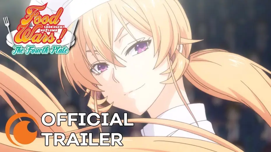 Відео до серіалу Кулінарні поєдинки Соми — Food Wars! The Fourth Plate | OFFICIAL TRAILER