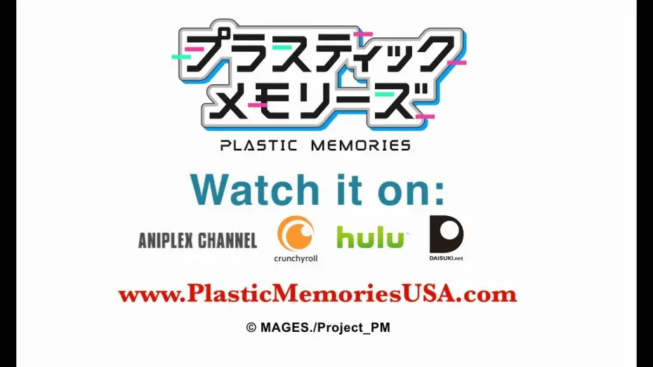 Відео до серіалу Пластикові спогади — Plastic Memories Trailer