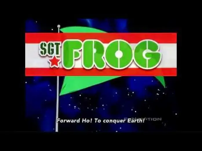 Відео до серіалу Сержант Жаба — Sgt. Frog [Opening Theme]