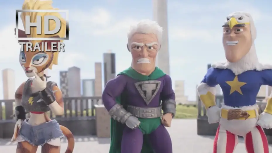 Відео до серіалу СуперБудинок — Super Mansion | official tailer US (2015) Bryan Cranston Crackle SDCC