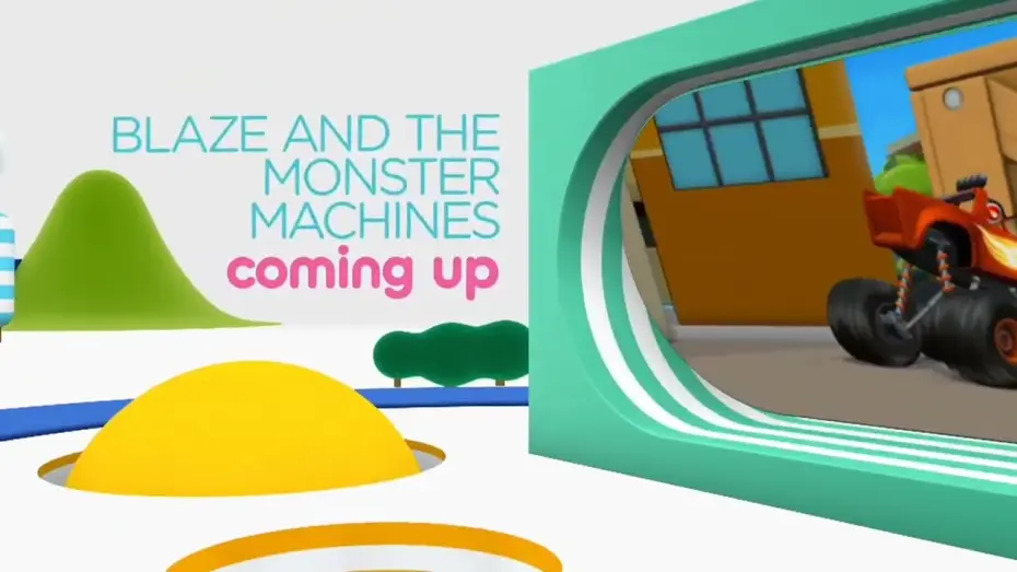 Відео до серіалу Блиск і монстрмашини — Nick Jr. SPTP - Blaze and the Monster Machines Up Next Bumpers (2012/HQ/RARE) @CartoonNetworkandNicktoons-r4f