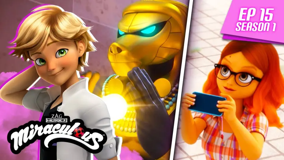 Відео до серіалу Леді Баґ та Супер-Кіт — MIRACULOUS | 🐞 THE PHARAOH 🐾 | FULL EPISODE ▶️ Season 1 Episode 15