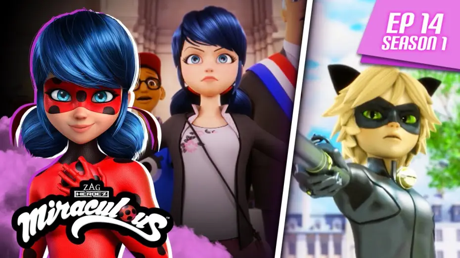 Відео до серіалу Леді Баґ та Супер-Кіт — MIRACULOUS | 🐞 DARKBLADE 🐾 | FULL EPISODE ▶️ Season 1 Episode 14