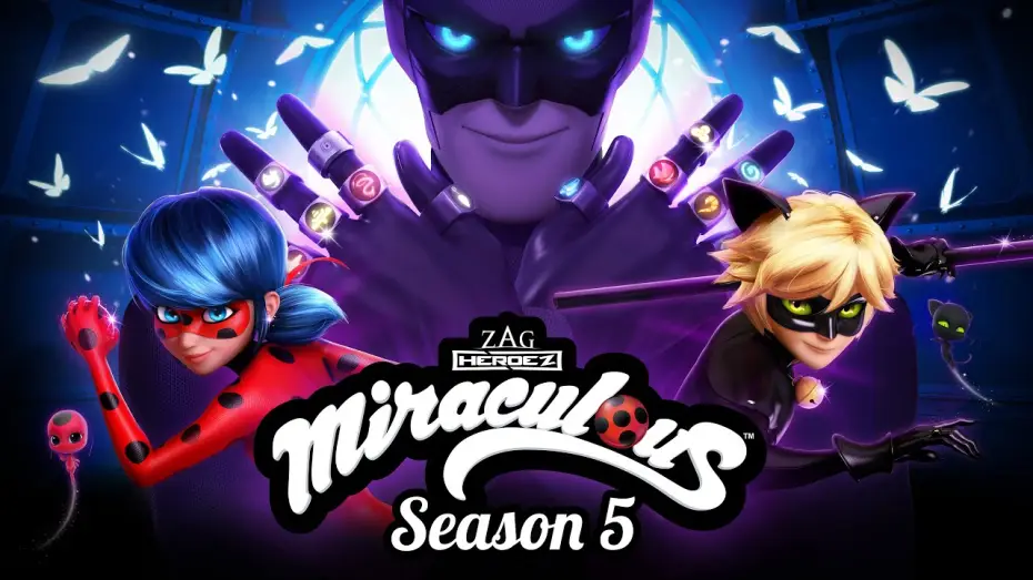 Відео до серіалу Леді Баґ та Супер-Кіт — Сезон 5 — Miraculous: Tales of Ladybug and Cat Noir - Season 5 Trailer