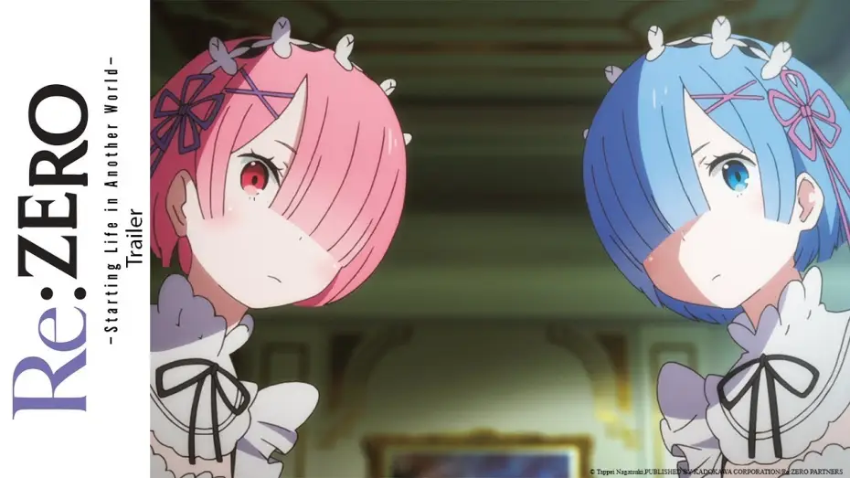 Відео до серіалу Переродження: Життя з нуля в іншому світі — Re:ZERO en DVD & Blu-Ray - VOSTFR/VF