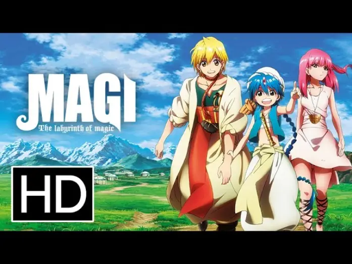 Відео до серіалу Маґі — Magi: The Labyrinth of Magic - Official Trailer