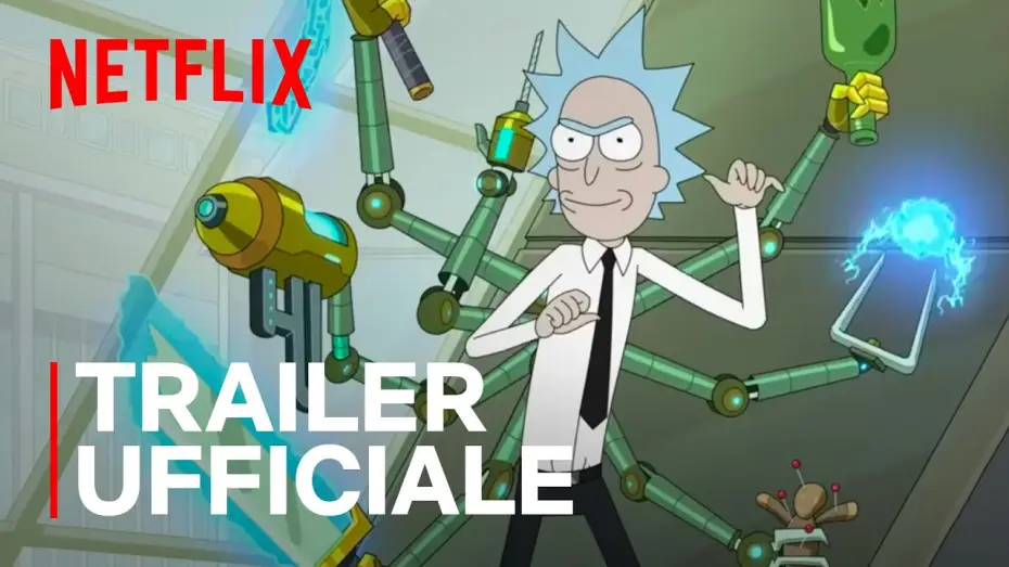 Відео до серіалу Рік та Морті — Rick and Morty: Stagione 6 | Trailer Ufficiale | Netflix Italia
