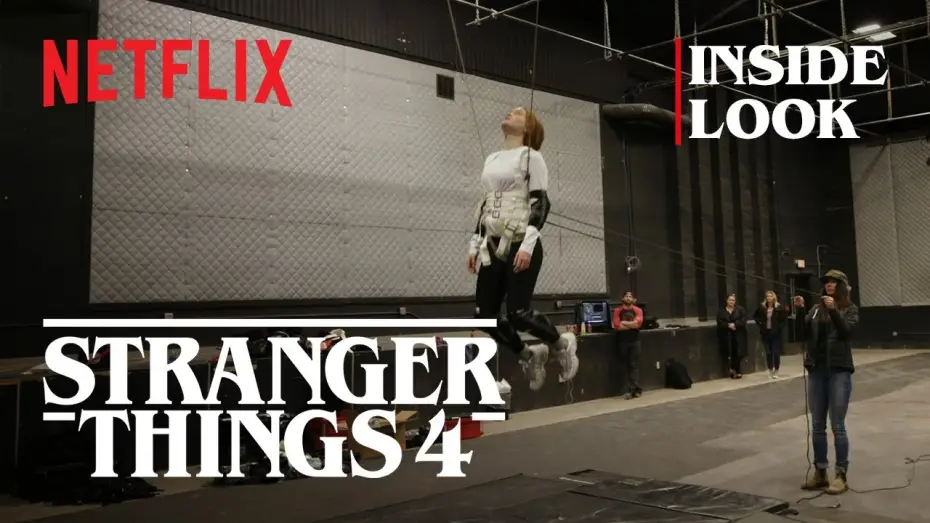 Видео к сериалу Дивні дива — On the Set of Stranger Things 4