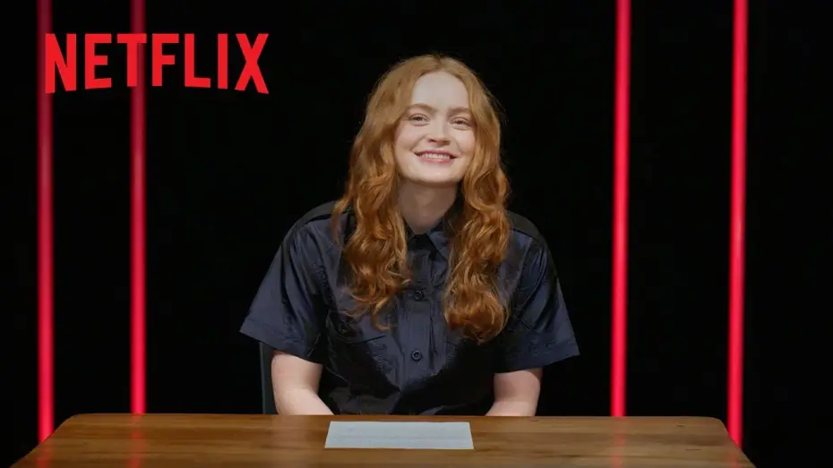Видео к сериалу Дивні дива — Stranger Things 5 - Sadie Sink Reads Fan Letter