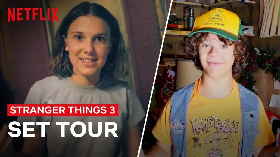 Видео к сериалу Дивні дива — Stranger Things 3 Cast Give You An All Access Behind the Scenes Tour