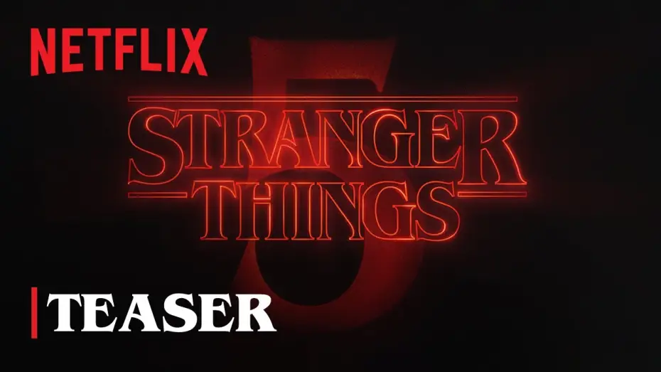 Видео к сериалу Дивні дива — Stranger Things 5 Title Tease