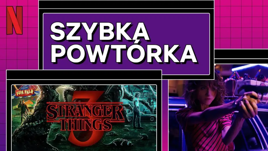 Відео до серіалу Дивні дива — Stranger Things 3 | Podsumowanie | Netflix