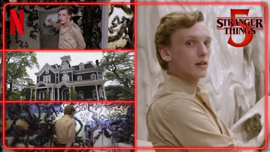 Видео к сериалу Дивні дива — Stranger Things 5 - Jamie Campbell Bower Stranger Set Tour