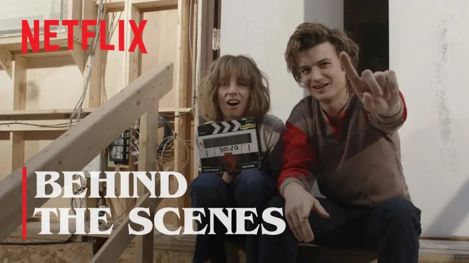 Видео к сериалу Дивні дива — Stranger Things 5 Behind the Scenes - On Set of The Final Season