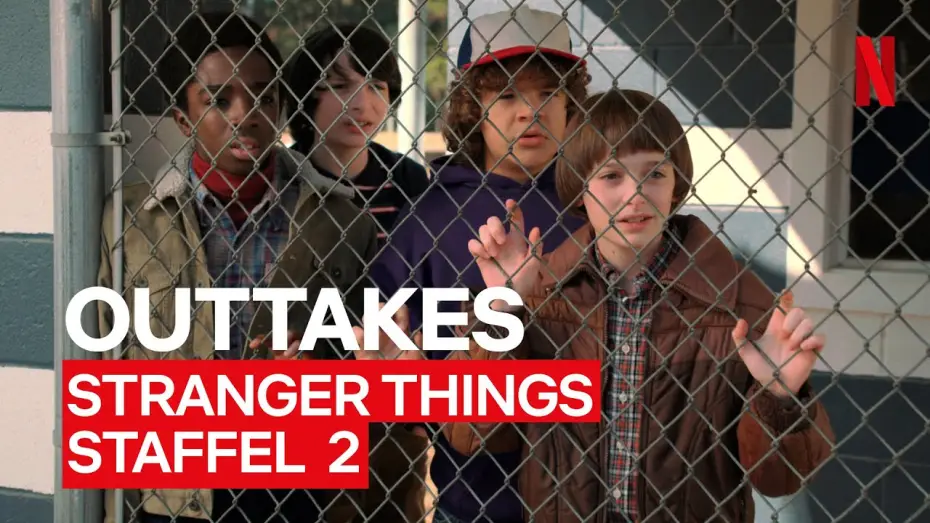Видео к сериалу Дивні дива — Stranger Things | Staffel 2 – Ausrutscher | Netflix