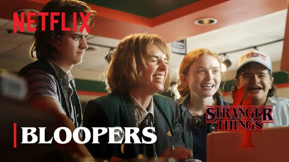 Видео к сериалу Дивні дива — Stranger Things 4 Bloopers