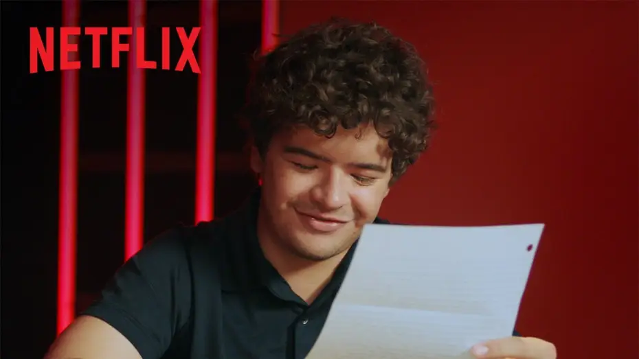 Видео к сериалу Дивні дива — Stranger Things 5 - Gaten Matarazzo Reads Fan Letter