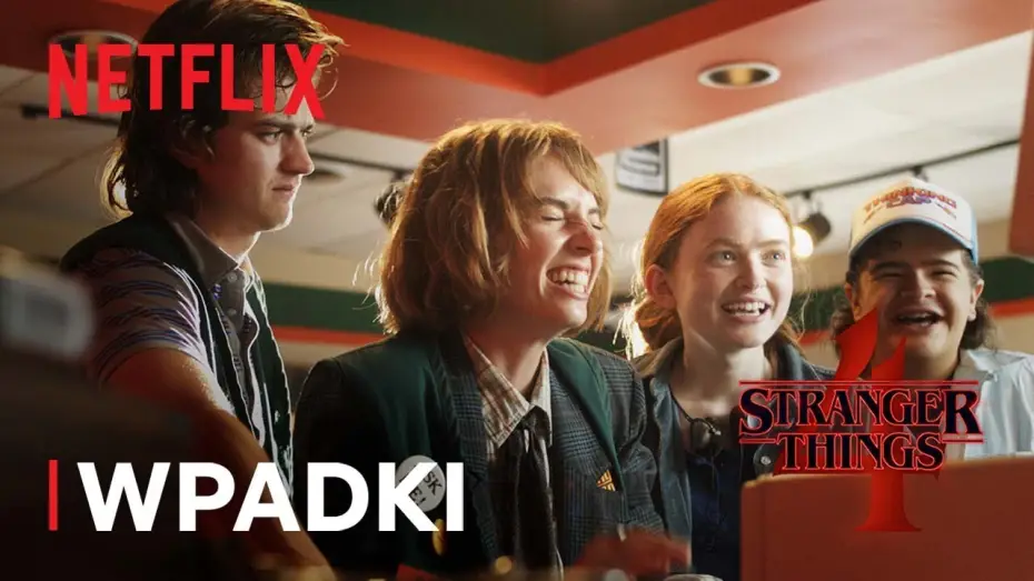 Видео к сериалу Дивні дива — Stranger Things: Sezon 4 – wpadki | Netflix