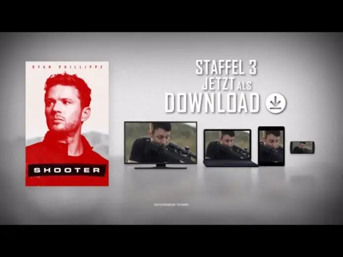 Відео до серіалу Стрілець — Shooter Staffel 3 - Trailer 60 Deutsch