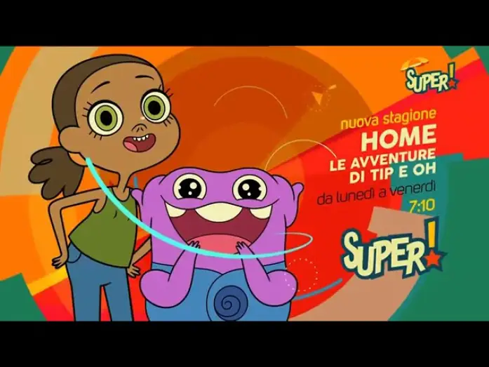 Відео до серіалу Додому: Пригоди Тіпа та О — Super! - Promo Home Le avventure Di Tip e Oh - nuova stagione agosto 2018