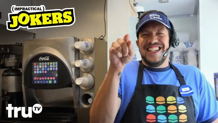 Видео к сериалу Нереальні жартівники: Внутрішні жарти — Impractical Jokers: Inside Jokes - Welcome to White Castle | truTV