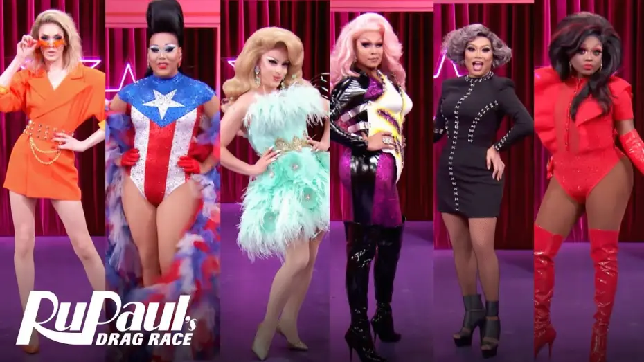 Відео до серіалу RuPaul's Drag Race All Stars — RuPaul’s Drag Race All Stars 5 Queens RuVeal 🌟Werkroom Entrances