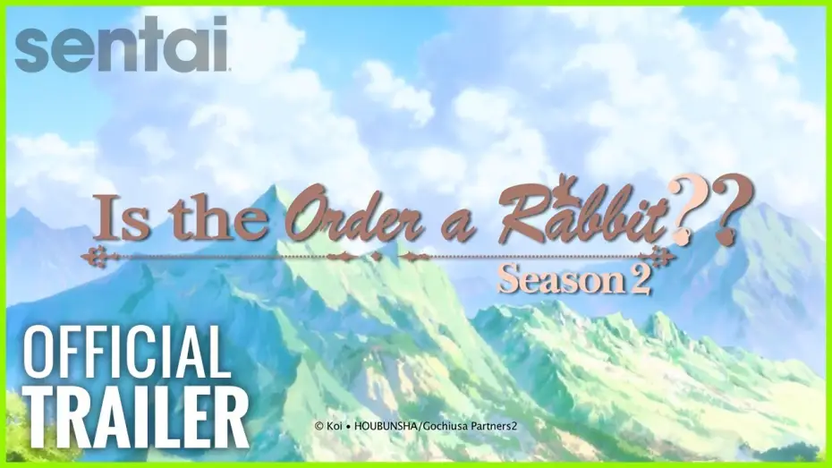 Відео до серіалу Замовляли Кролика? — Замовляли кролика?? — Is the Order a Rabbit? Season 2 Official Trailer