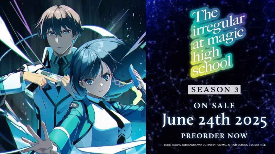 Відео до серіалу Непутящий учень школи магії — Season 3 - Pre-Order the Blu-ray now!