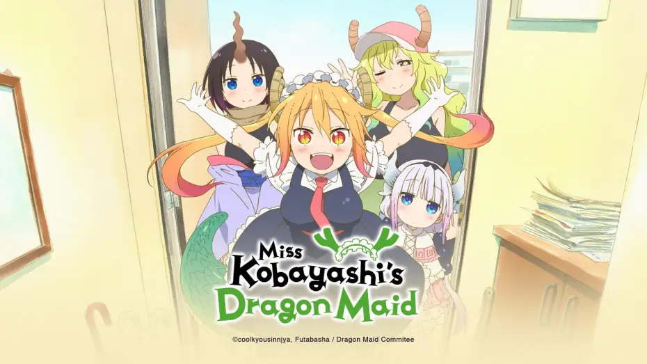 Відео до серіалу Дракон-покоївка пані Кобаяші — Miss Kobayashi's Dragon Maid (Anime-Trailer)