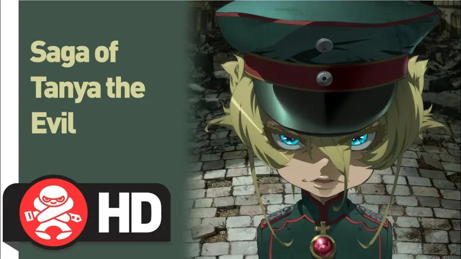 Відео до серіалу Військова історія маленької дівчинки — Saga of Tanya the Evil Complete Series DVD / Blu-Ray Trailer