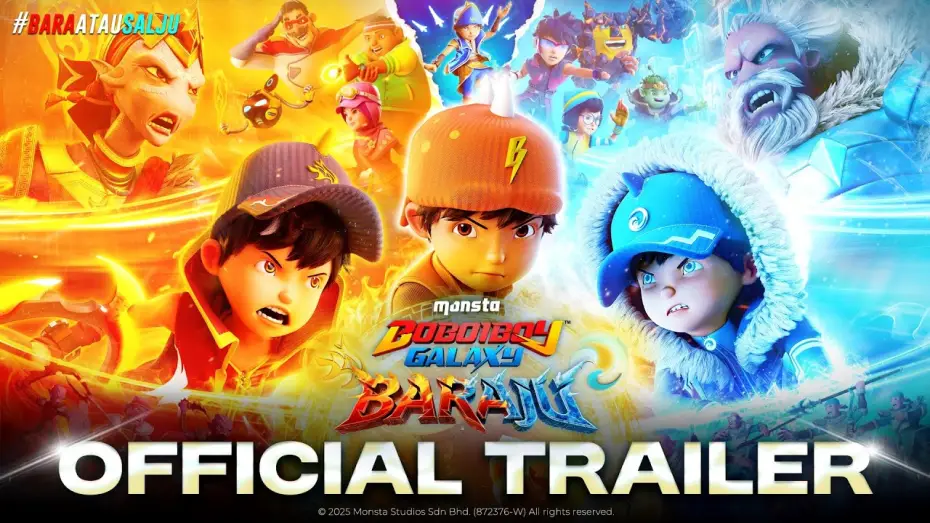 Відео до серіалу BoBoiBoy Galaxy — BoBoiBoy Galaxy Baraju | Official Trailer