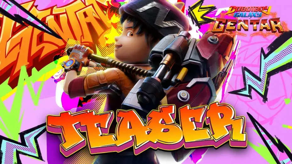 Відео до серіалу BoBoiBoy Galaxy — Official Teaser | BoBoiBoy Galaxy GENTAR
