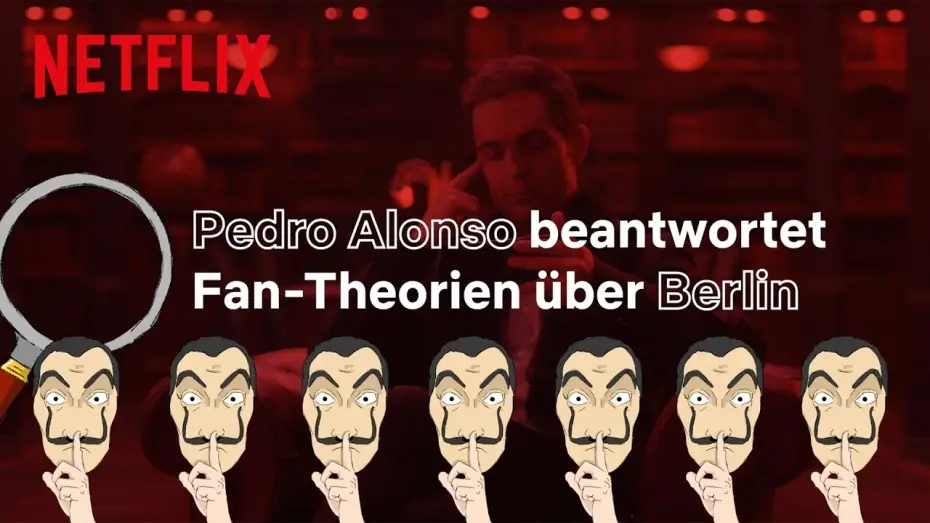 Відео до серіалу Паперовий будинок — Haus des Geldes | Pedro Alonso (aka Berlin) beantwortet Fragen über Berlin